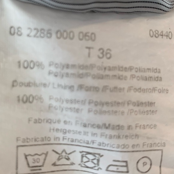 27 QUAI DE SEINE PARIS Black Cropped Trench Style Jacket - Picture 6 of 6